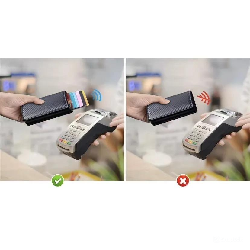 Tarjetero Con Protección RFID